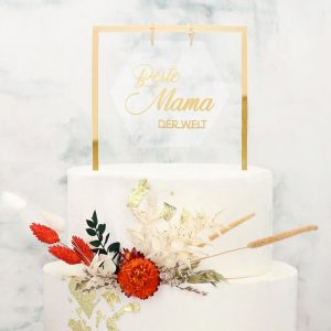 Cake Masters Cake Topper Beste Mama