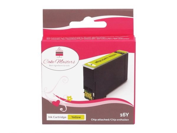 Cake Masters Patrone gelb E 16Y – Bild 2