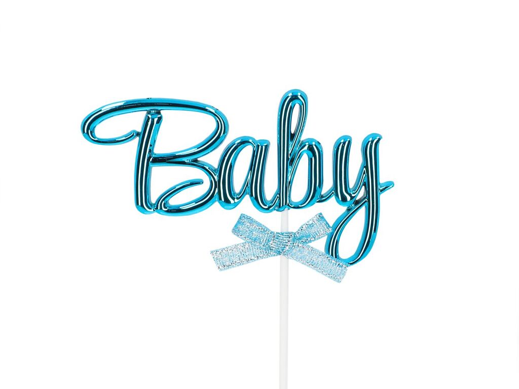 Cake Masters Cake Topper Baby blau