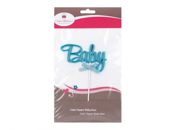 Cake Masters Cake Topper Baby blau – Bild 2