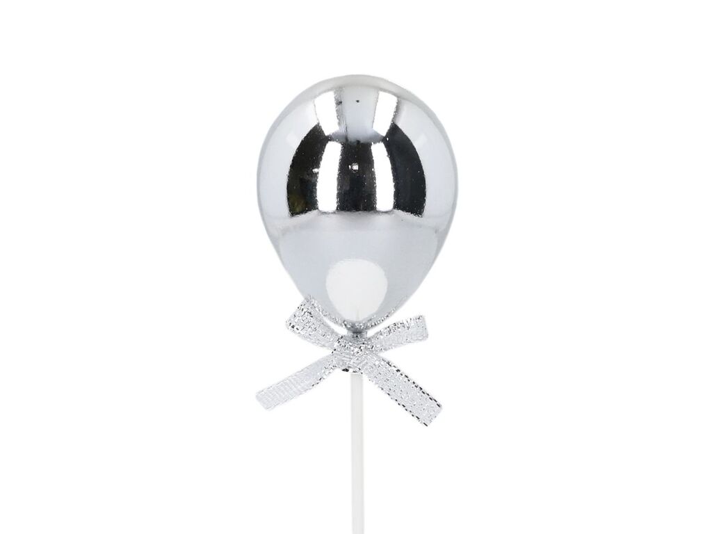 Cake Masters Cake Topper Ballon silber