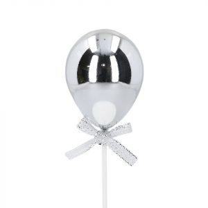Cake Masters Cake Topper Ballon silber