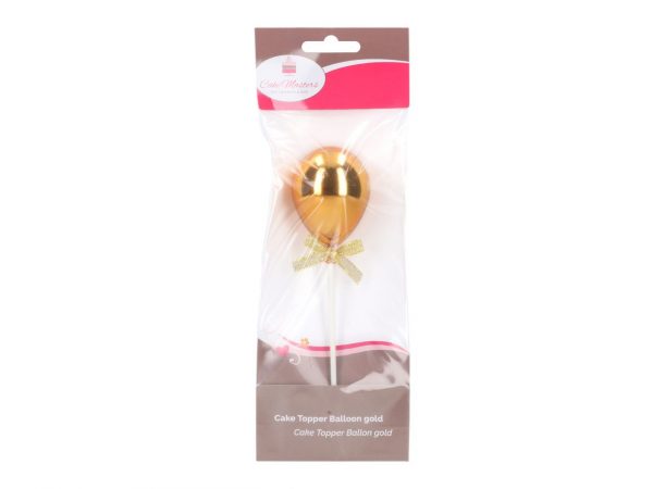 Cake Masters Cake Topper Ballon gold – Bild 2