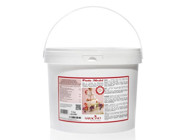 Saracino Modellierfondant Pasta Model weiß 5kg