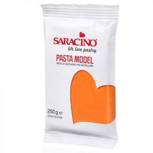 Saracino Modellierfondant Pasta Model orange 250g