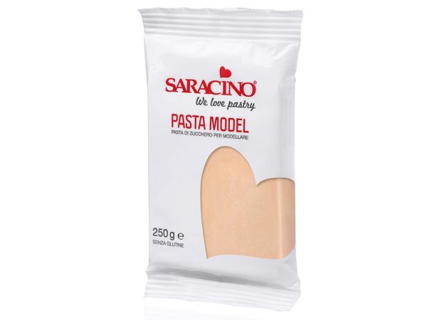 Saracino Modellierfondant Pasta Model Helle Haut 250g – Bild 2