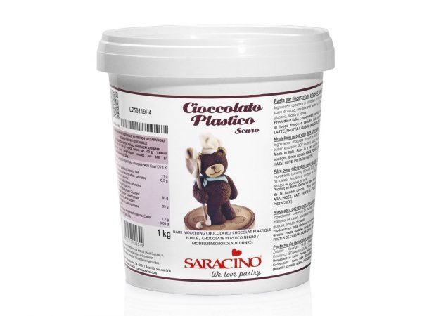 Saracino Modellier-Schokolade dunkel, 1kg