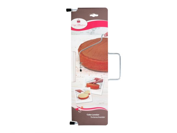 Cake Masters Tortenschneider mit doppeltem Schneidedraht – Bild 2