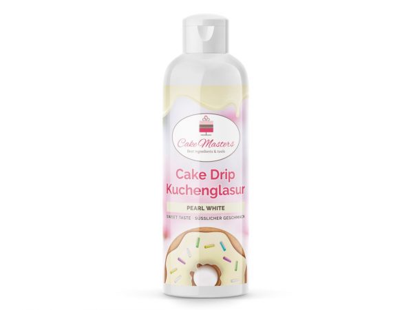 Cake Masters Cake Drip Pearl White 250g – Bild 2