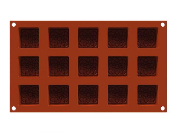 Silikomart Silikonform Mauresque Square 40x40mm – Bild 2