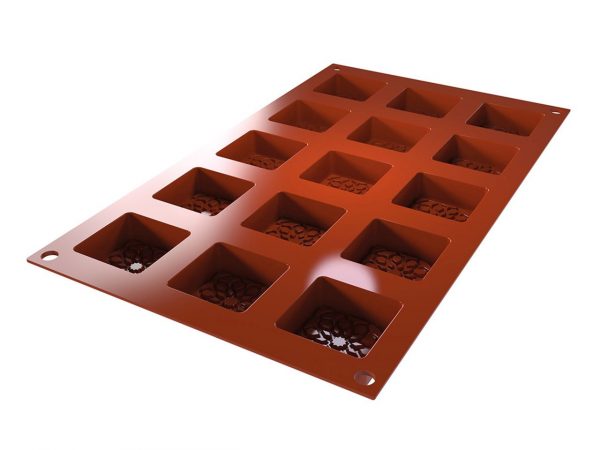 Silikomart Silikonform Mauresque Square 40x40mm – Bild 3