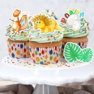 Cake Masters Wafer Paper Dinos 16 Stück ausgestanzt