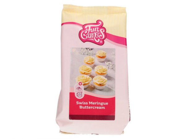 FunCakes Mix für Swiss Meringue Buttercreme, 400g – Bild 2