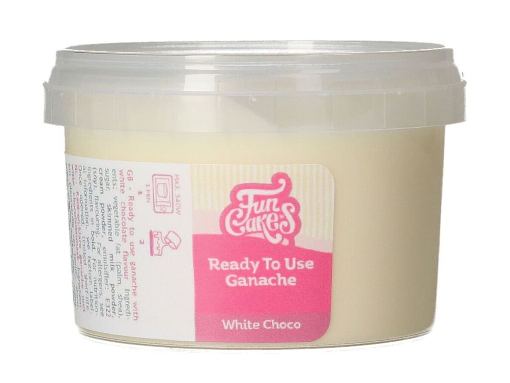 FunCakes Schokoganache Weiß, 260g