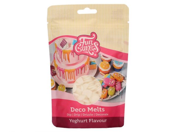 Funcakes Deco Melts Joghurtgeschmack, 250g – Bild 2