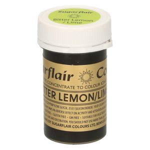 Sugarflair Pastenfarbe Bitter Lemon/Lime 25g