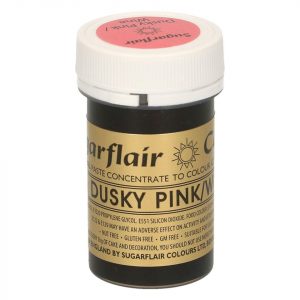 Sugarflair Pastenfarbe Dusky Pink 25g