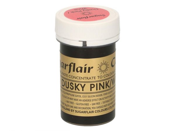 Sugarflair Pastenfarbe Dusky Pink 25g