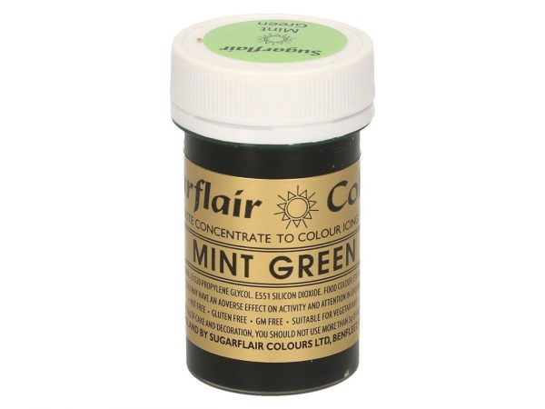 Sugarflair Pastenfarbe Mint Green 25g – Bild 2