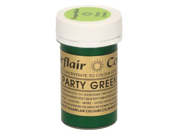 Sugarflair Pastenfarbe Party Green 25g – Bild 2