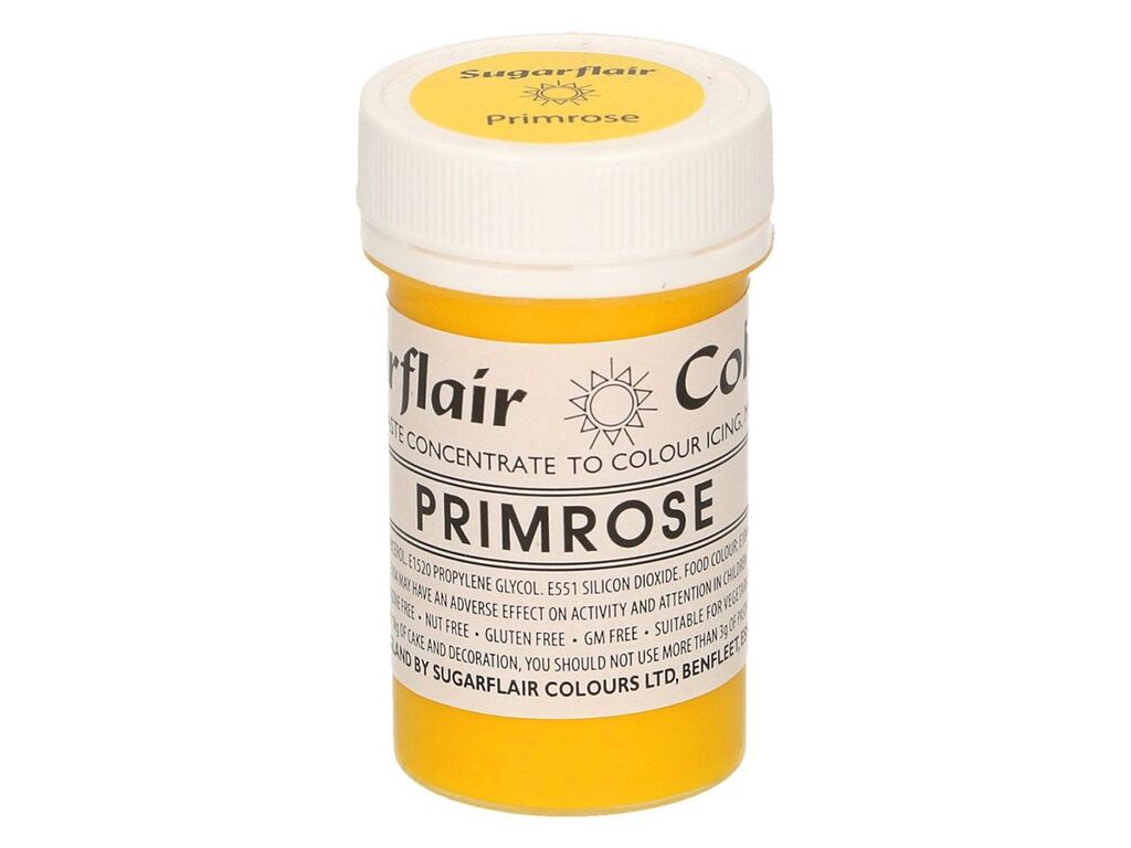 Sugarflair Pastenfarbe Primrose 25g