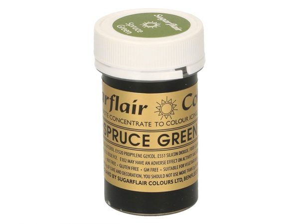 Sugarflair Pastenfarbe Spruce Green 25g