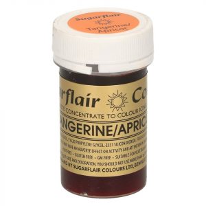 Sugarflair Pastenfarbe Tangerine/Apricot 25g