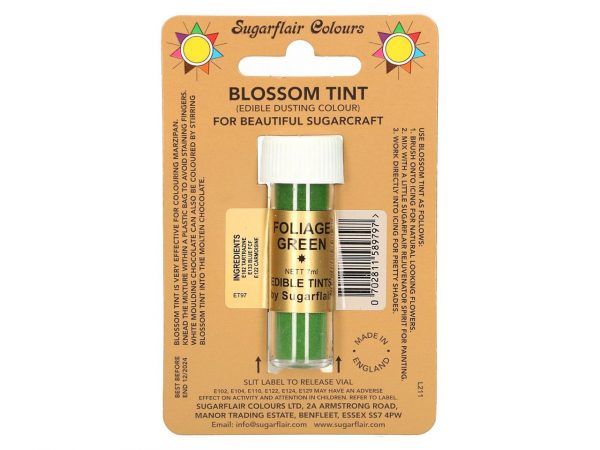 Sugarflair Puderfarbe Foliage Green 7ml