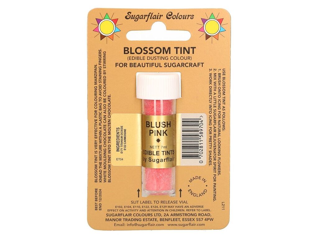 Sugarflair Puderfarbe Blush Pink 7ml