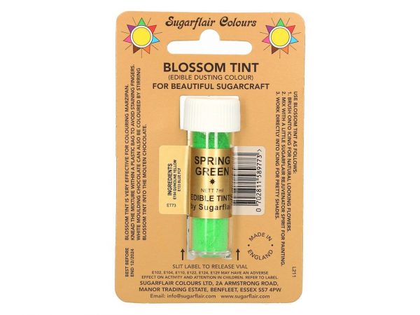 Sugarflair Puderfarbe Spring Green 7ml