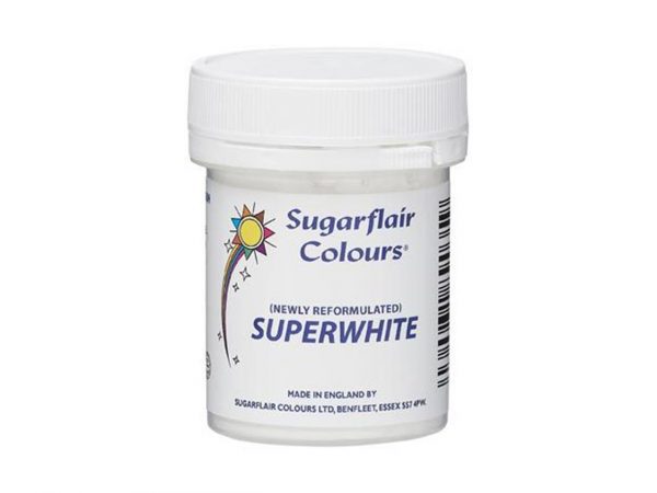 Sugarflair Puderfarbe Superwhite 20g – Bild 2