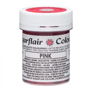 Sugarflair Schokoladenfarbe Rosa 35g