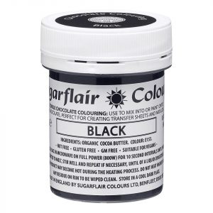 Sugarflair Schokoladenfarbe Schwarz 35g