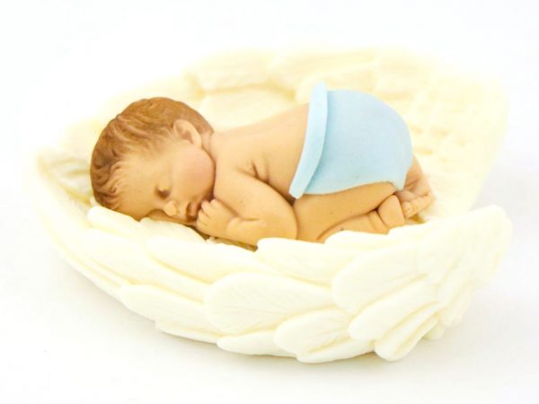 Cake Masters Fondant Baby Boy auf Flügeln – Bild 3