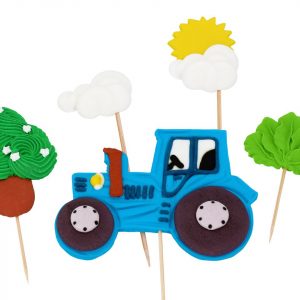 Cake Masters Zuckerdekor Set Traktor 5tlg.