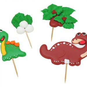 Cake Masters Zuckerdekor Set Dinosaurier 4tlg.