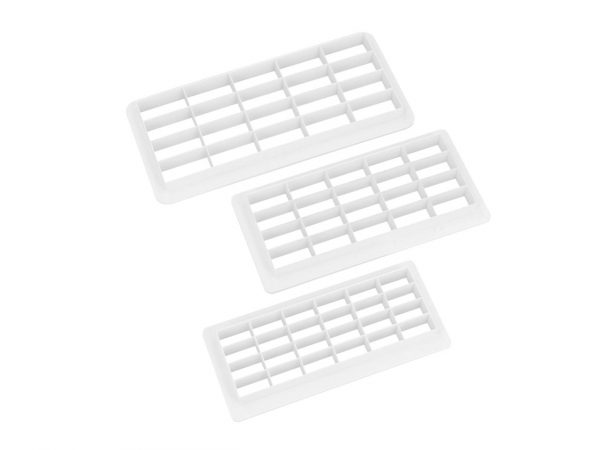 Cake Masters Geometrischer Multiausstecher Brick 3er