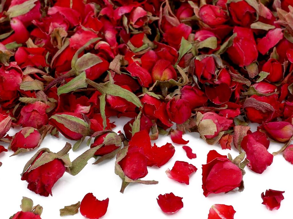 Cake Masters Rosenknospen rot natur 20g