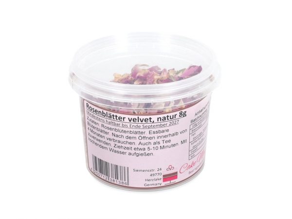 CM Basics Rosenblütenblätter velvet, natur 8g – Bild 2