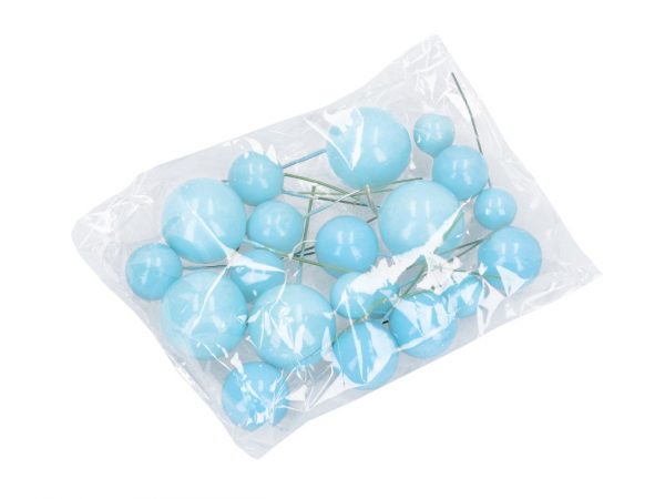 CM Basics Bubbles Einstecker hellblau 20 Stück – Bild 2
