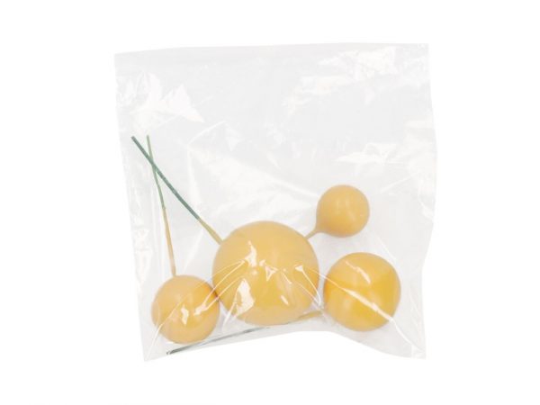 CM Basics Bubbles Einstecker gelb 4 Stück – Bild 2