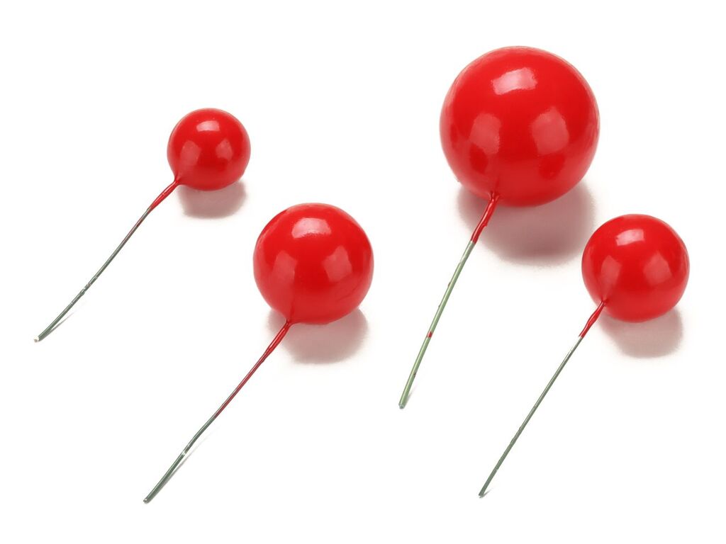 CM Basics Bubbles Einstecker rot 20 Stück