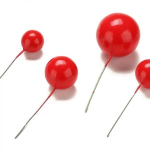 CM Basics Bubbles Einstecker rot 4 Stück