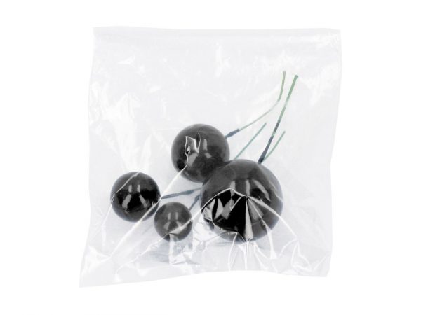 CM Basics Bubbles Einstecker schwarz 4 Stück – Bild 2