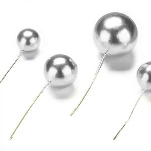 CM Basics Bubbles Einstecker silber 20 Stück