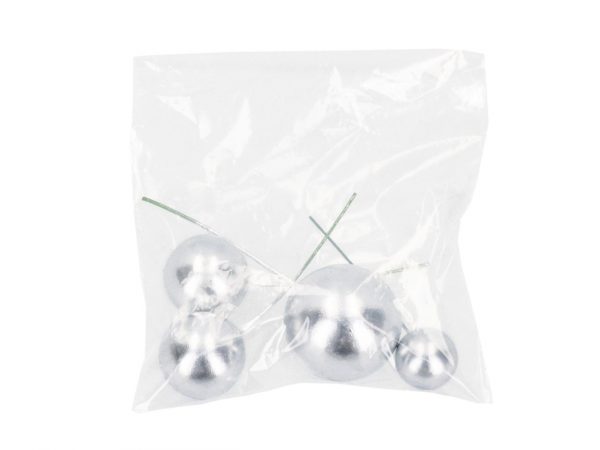 CM Basics Bubbles Einstecker silber 4 Stück – Bild 2