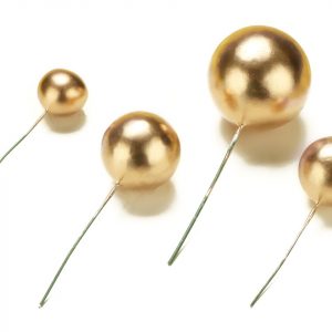 CM Basics Bubbles Einstecker gold 20 Stück