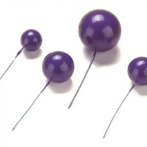 CM Basics Bubbles Einstecker violett 4 Stück