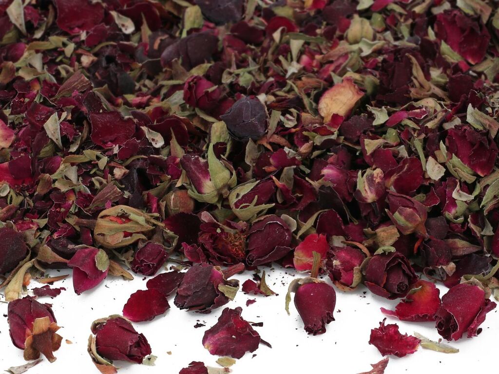 Cake Masters Rosenknospen dunkelrot natur 20g