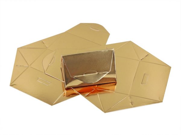 Cake Masters Pralinenverpackung Triangle gold, 3er Set